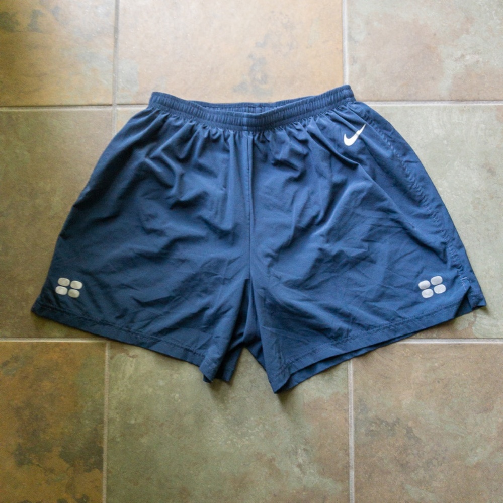 Navy Nike Running Shorts